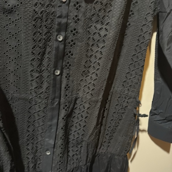 Thakoon eyelet button up tunic dress size 2. NWT - Picture 4 of 6